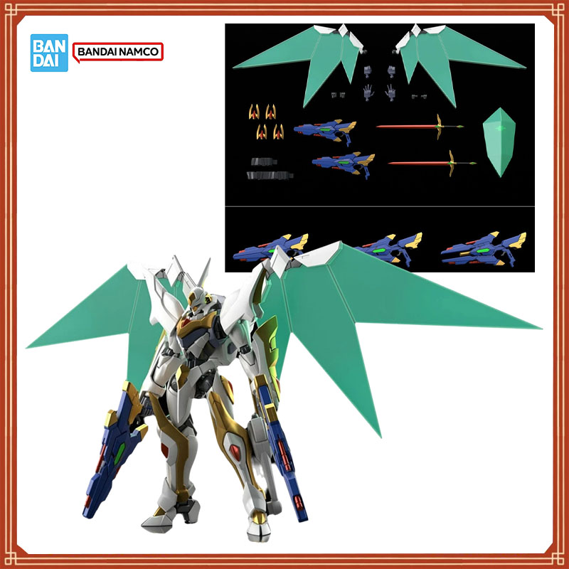 Model Kit Lancelot - バンダイ製、100％正規品。コードギアス 反逆のルルーシュ R2モデルキット HG 1/35 ランセロット・アルビオン。アニメコレクション、組み立て式モデル玩具。
