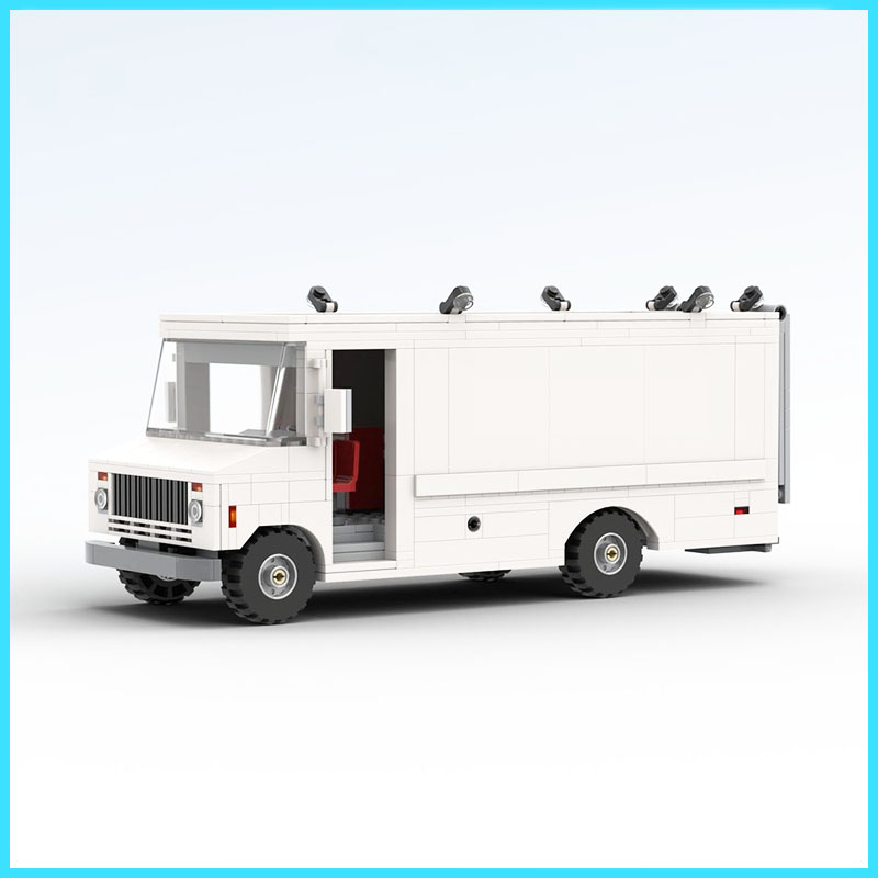 Model Kit Fantasy - 533ピース MOC ドク・ブラウン バリューバン バック・トゥ・ザ・フューチャー 車両モデル