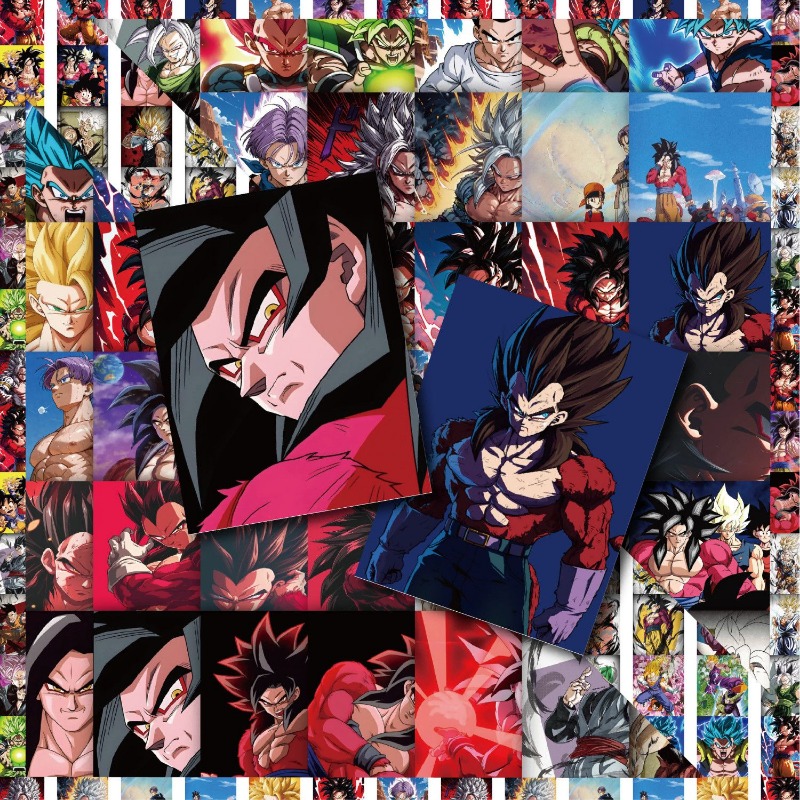 ドラゴンボール超サイヤ人シリーズのステッカー110枚セット。 - Model Kit Wukong のレビューと価格