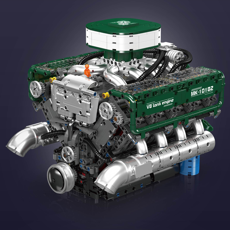 モールドキング 10182 テクニカルエンジントイズ 電動V - Model Kit Engine のレビューと価格
