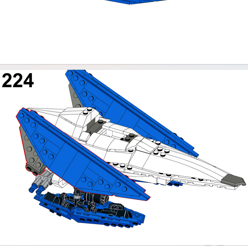 ホワイトアーウィングモデル MOC ビルディングブロック D - Model Kit Fantasy のレビューと価格